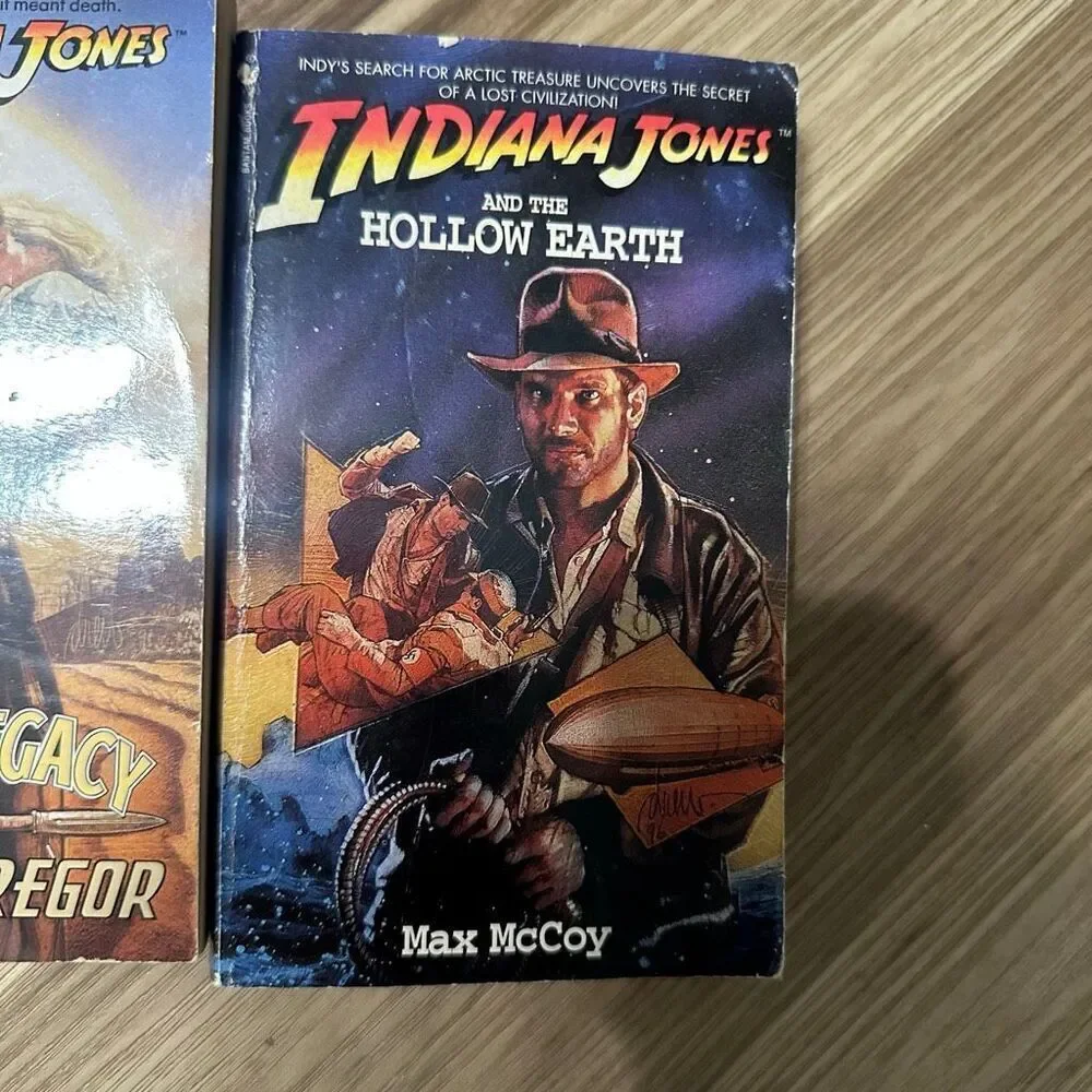 Indiana Jones vintage 90’s MacGregor Sphinx Unicorn books